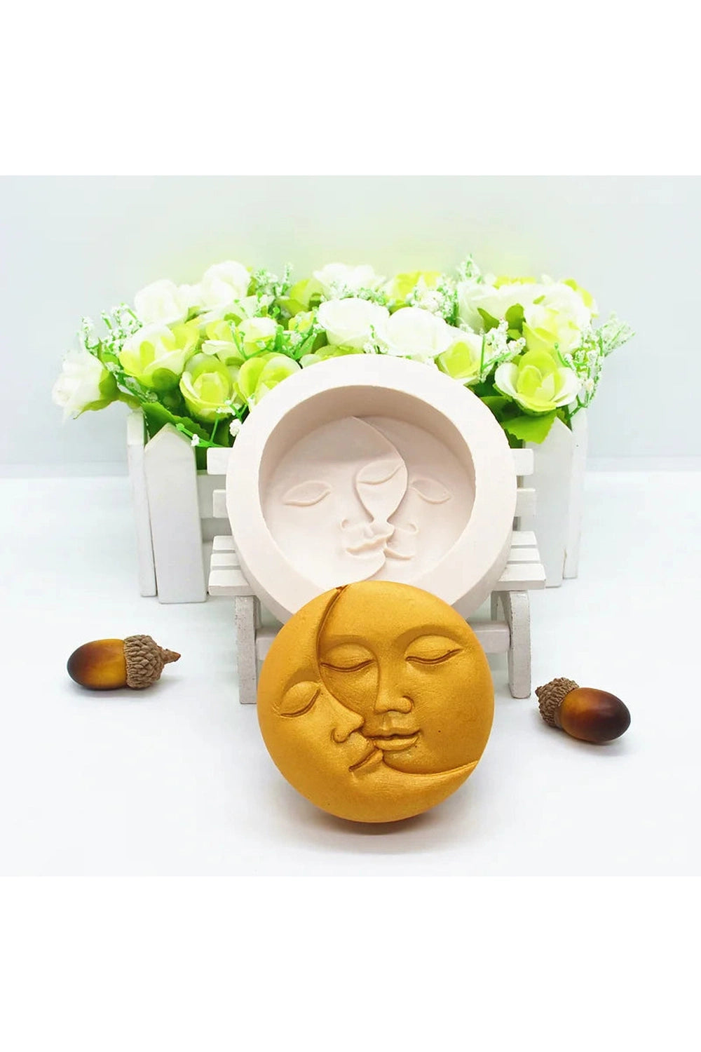 Moon Sun Candle Mold DIY