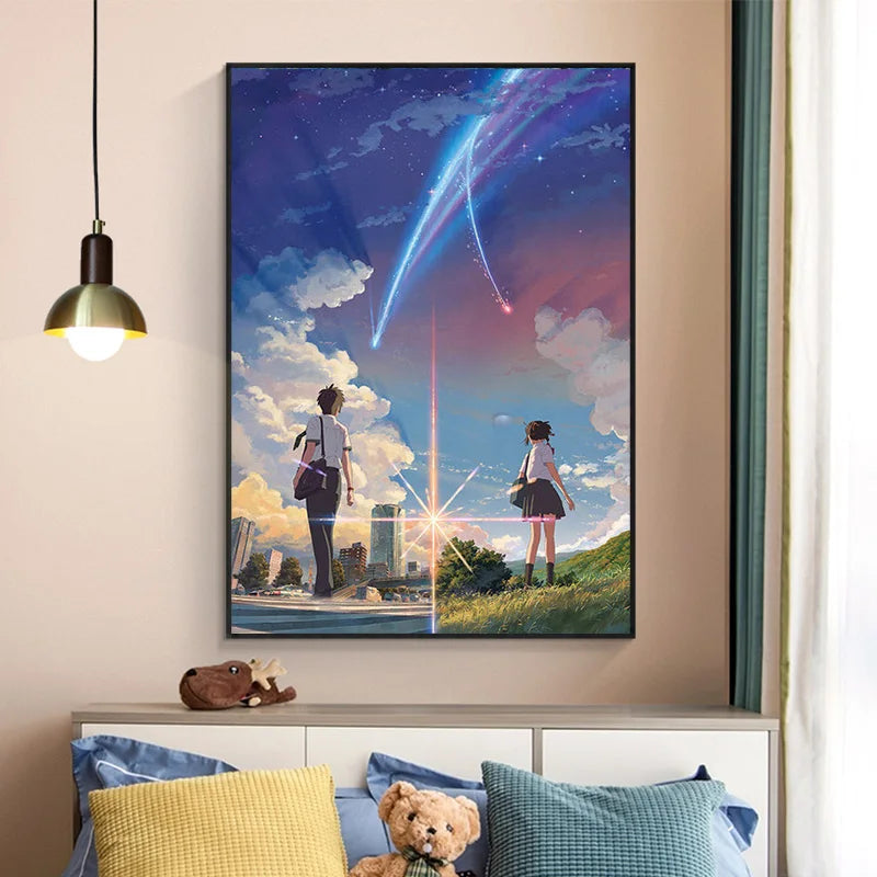 Anime Connection Canvas Poster