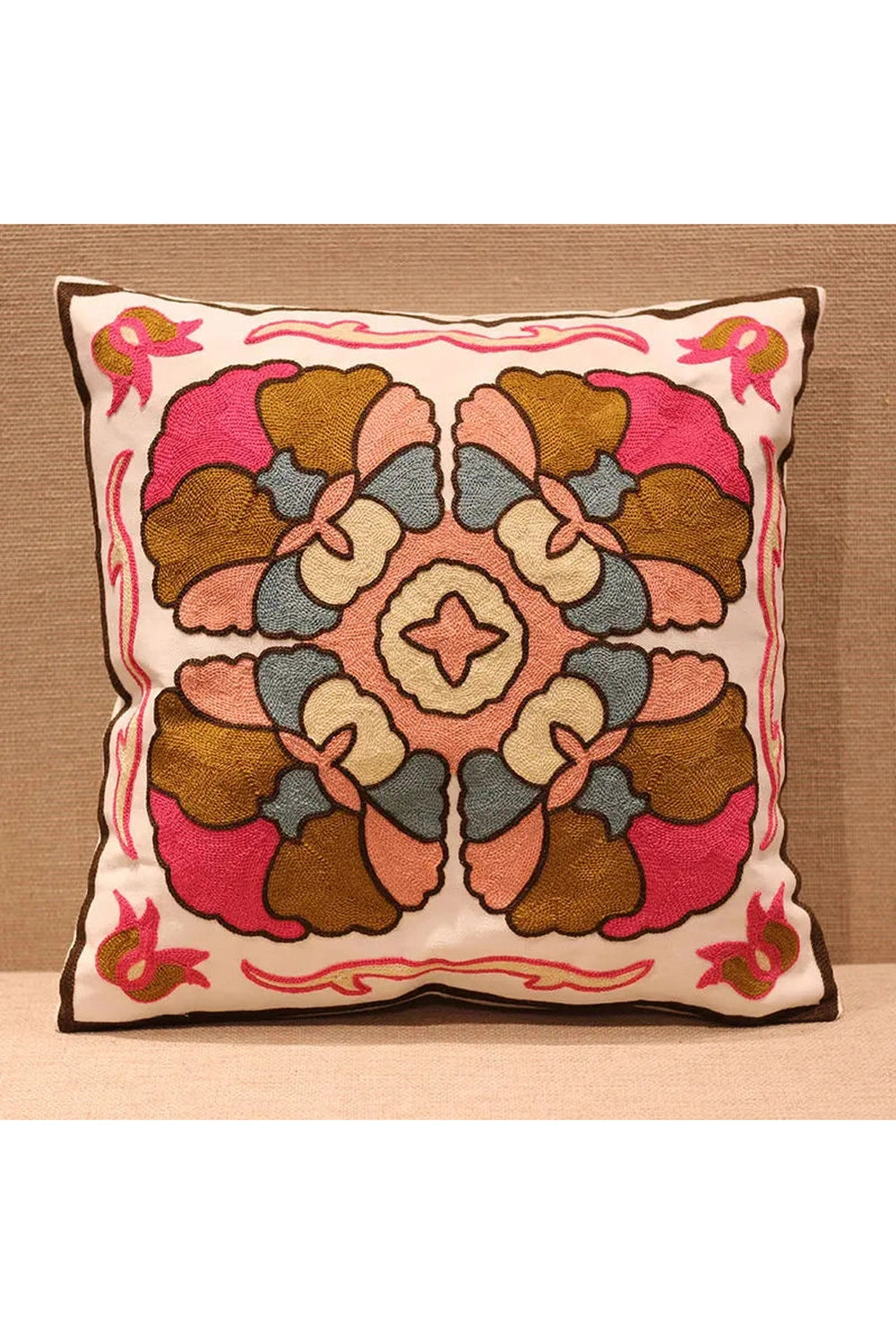 Handmade Flower Pillow Case