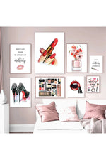 Lipstick Canvas Poster