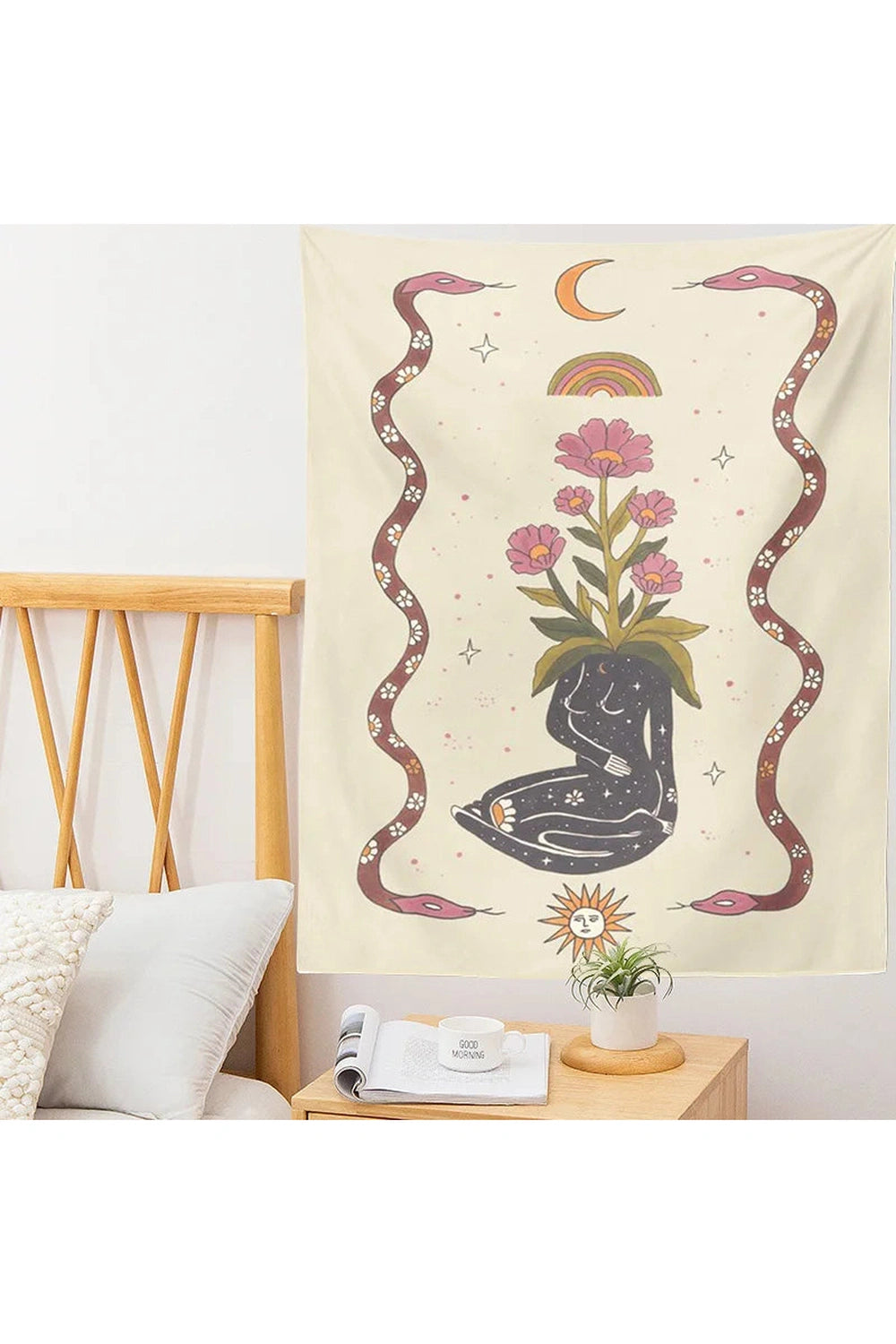 Sun Moon Goddess Tapestry