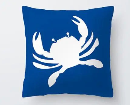 Blue Velvet Marine Pillow Case