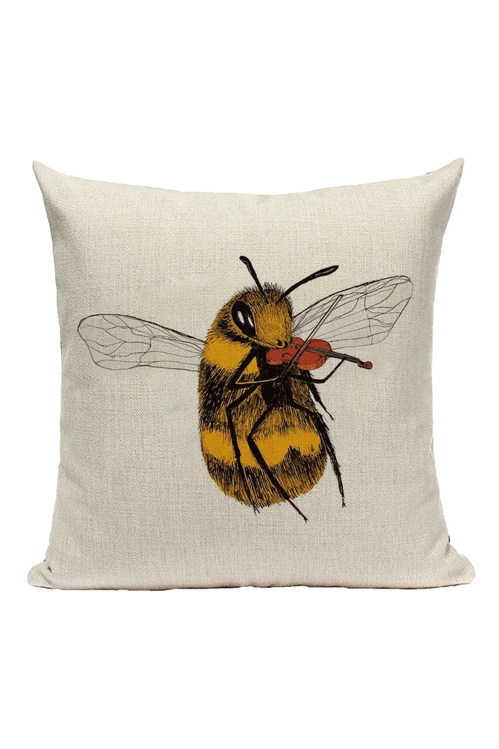 Bee Linen Decorative Pillow Case