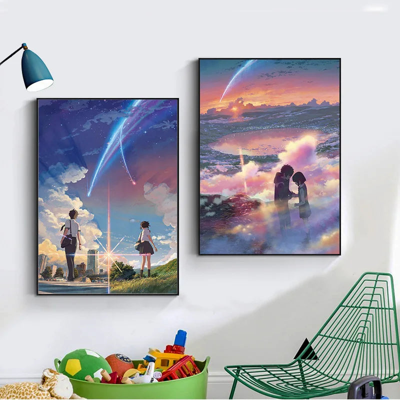 Anime Connection Canvas Poster