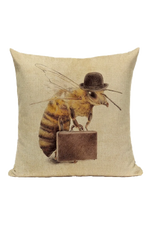 Bee Linen Decorative Pillow Case