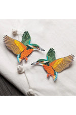 Enchanted Avian Embroidered Patches