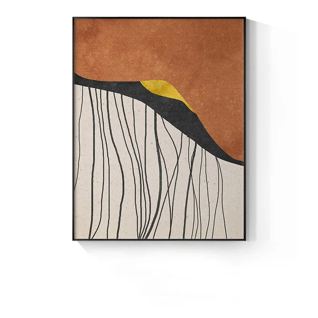 Scandinavian Abstract Canvas Poster