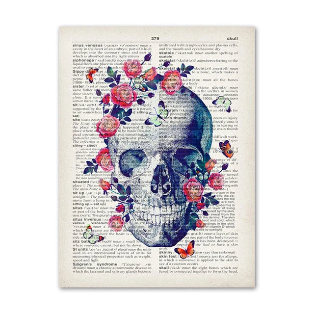 Organ Anatomy Canvas Poster