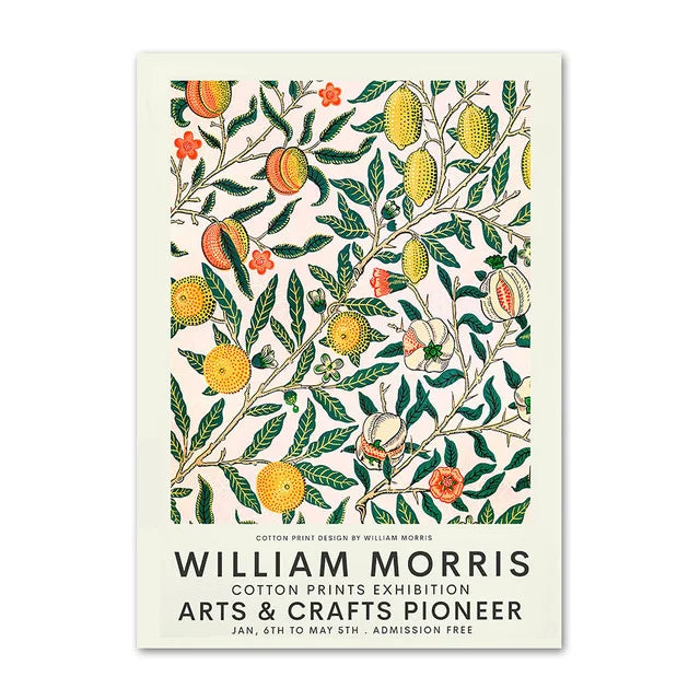 William Morris Canvas Poster