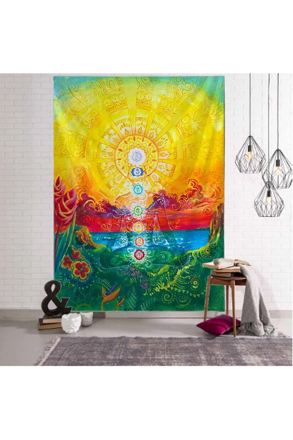 Cosmic Ganesha Tapestry