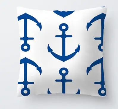 Blue Velvet Marine Pillow Case