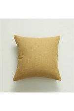 Tasseled Linen Throw Pillow Case