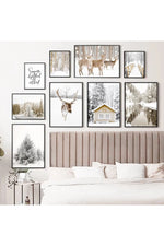 Winter Forest Canvas Poster