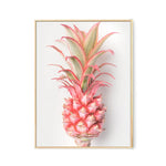 Pink Pineapple Canvas Poster