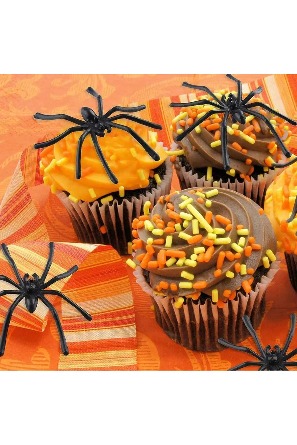 Halloween Black Spider Decorations