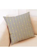 Creative Gray Geometric Pillow Case