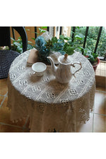 Gothic Lace Elegance Tablecloth