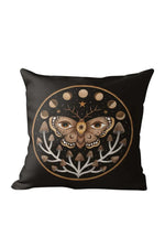 Black Nordic Christmas Pillow Case