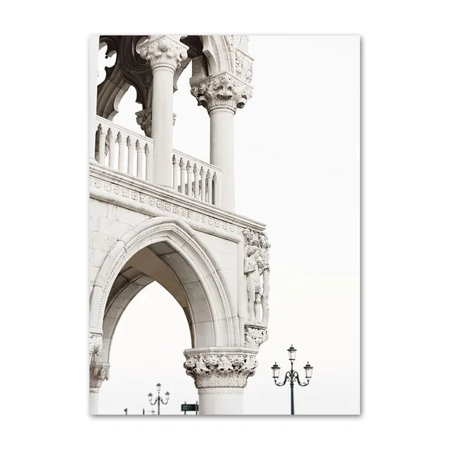 Trevi Fountain Canvas Poster