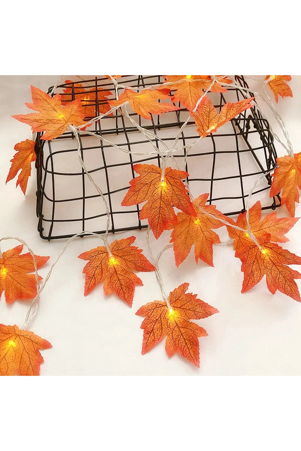 Harvest Glow Leaf Garland