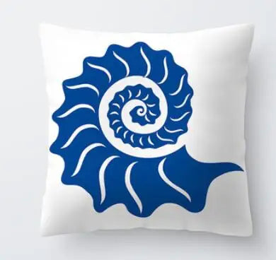 Blue Velvet Marine Pillow Case