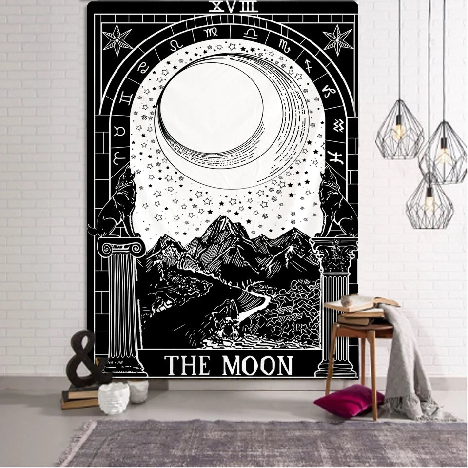 Dark Sky Tarot Tapestry