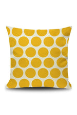 Yellow Geometric Pillow Case