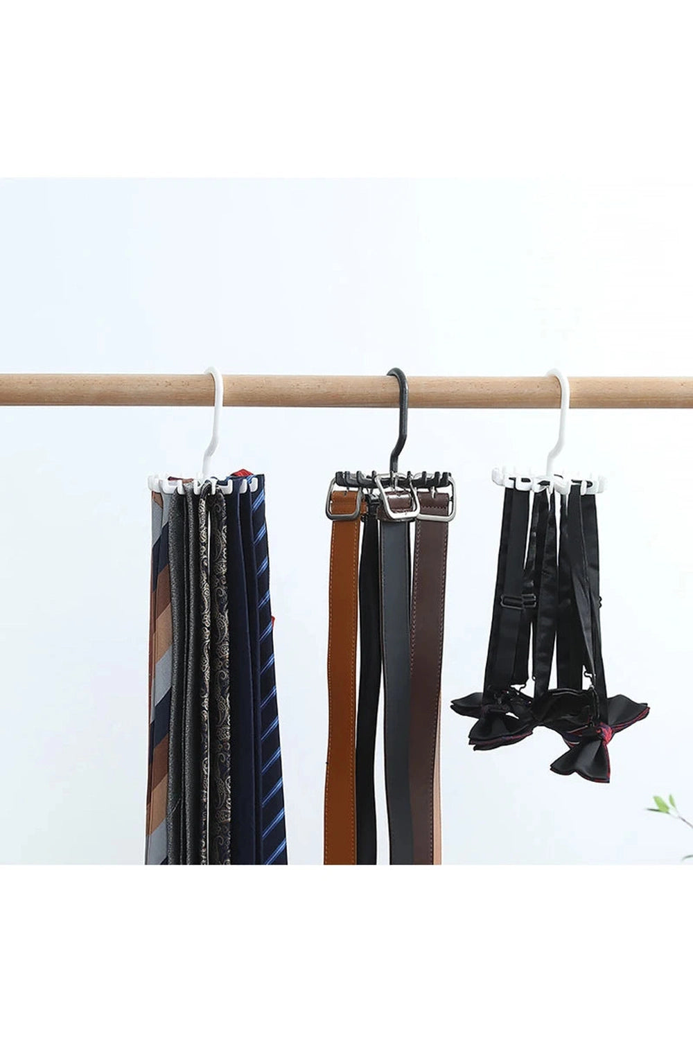 Rotating Tie and Belt Hangers