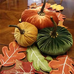 Velvet Harvest Pumpkin Cushion Set