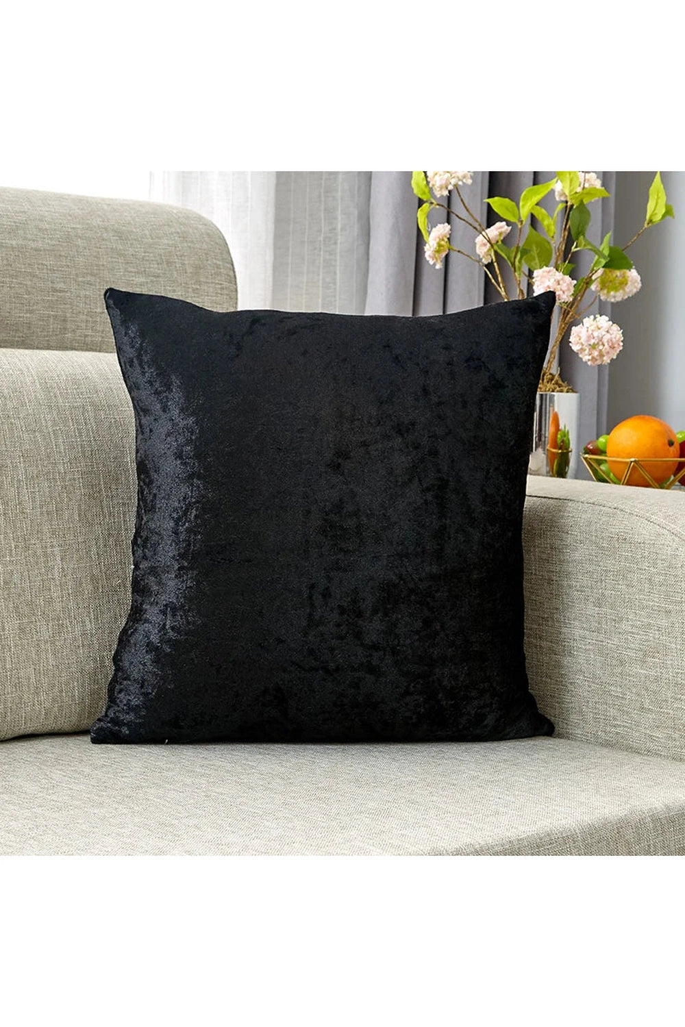 Crushed Velvet Soft Pillow Case