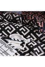 Modern Black Luxury Bedding Set