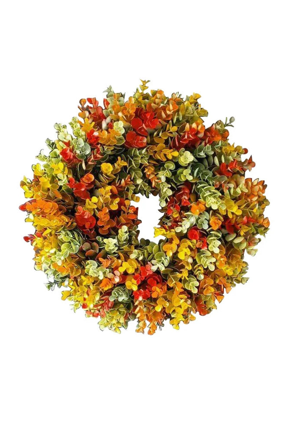 Vibrant Eucalyptus Harvest Wreath