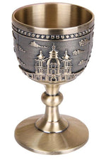 Metal Retro Champagne Goblet