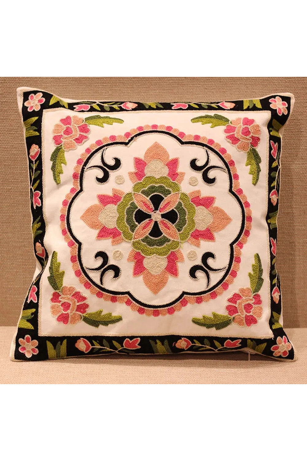 Handmade Flower Pillow Case