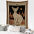 Cartoon Cat Witchcraft Tapestry
