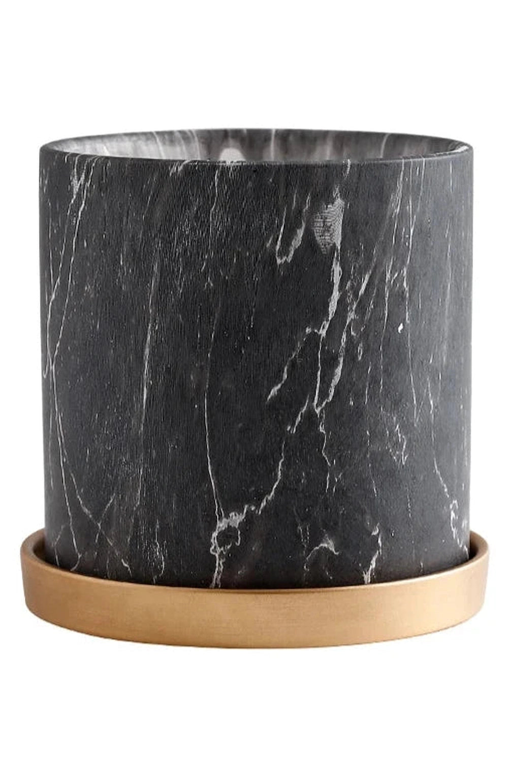 Midnight Marble Planter Set