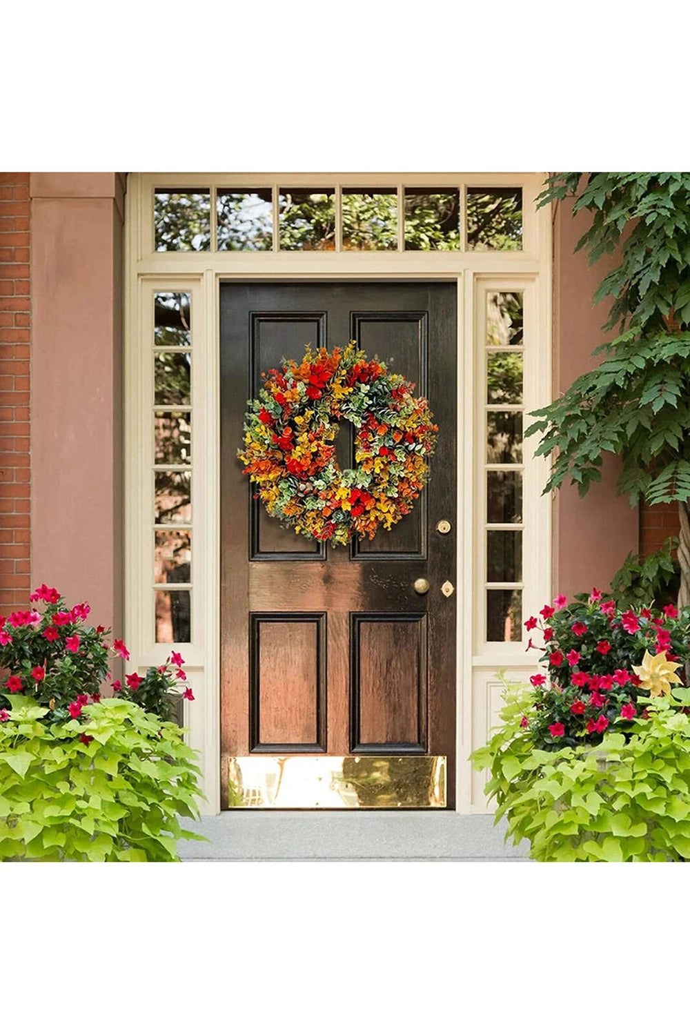 Vibrant Eucalyptus Harvest Wreath