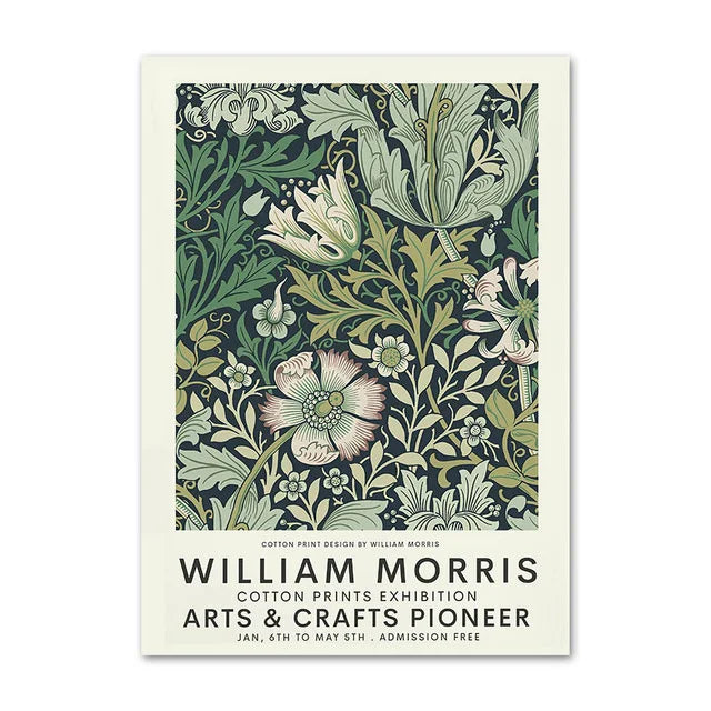 William Morris Canvas Poster