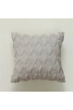 Plush Geometric Sofa Pillow Case