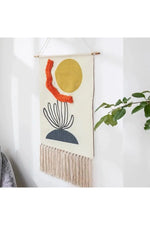 Retro Rainbow Woven Wall Hanging Tapestry