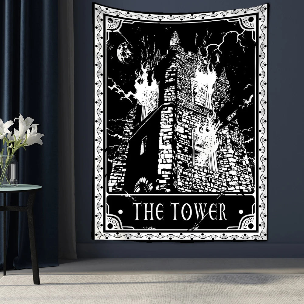 Dark Sky Tarot Tapestry