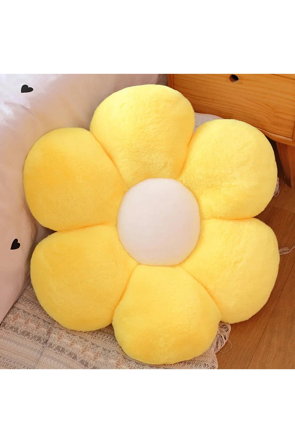 Flower Daisy Shaped Pillow