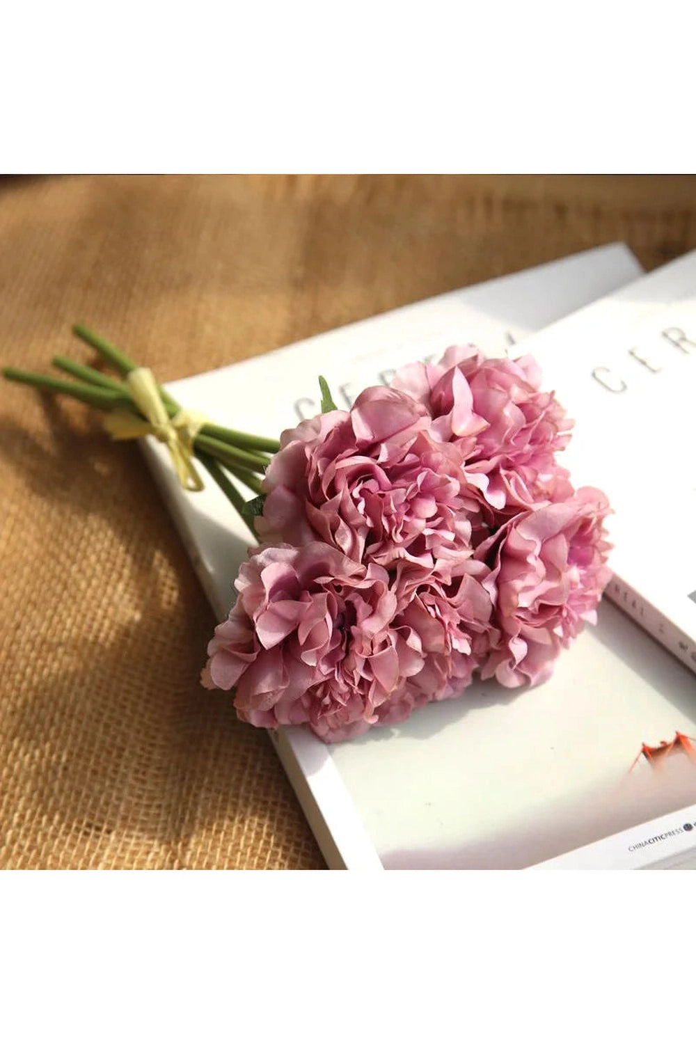 Elegant Pink Hydrangea Blooms