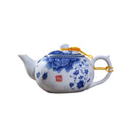 Blue White Ceramic Teapot