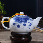 Blue White Ceramic Teapot