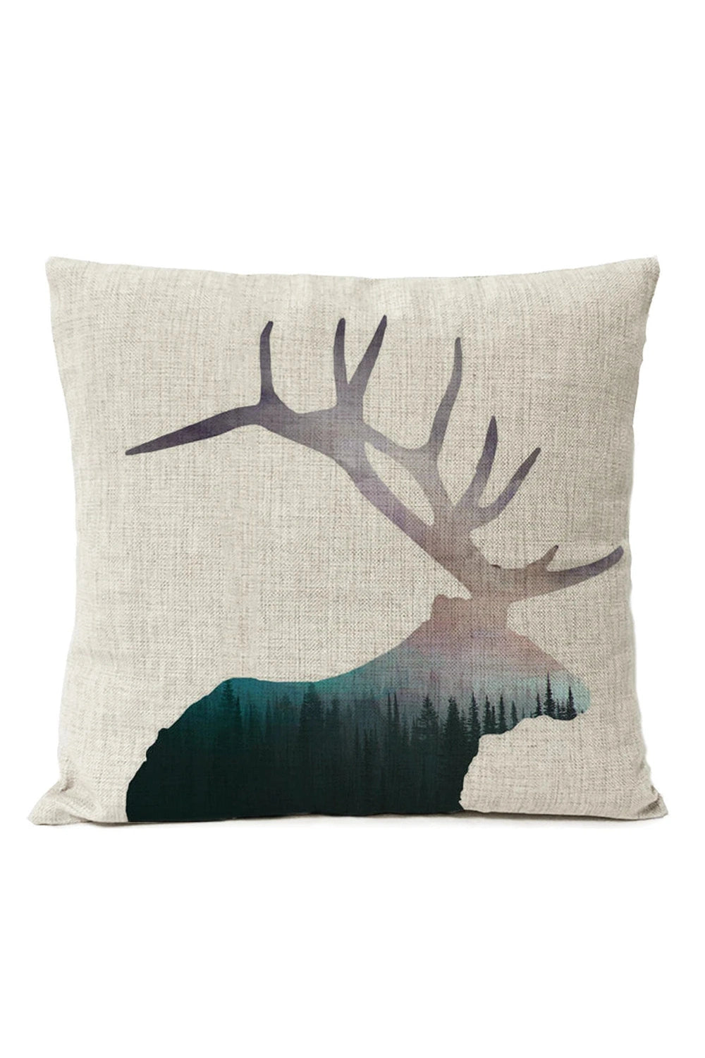 Forest Bear Linen Pillow Case