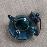 Deep Blue Handcrafted Teapot