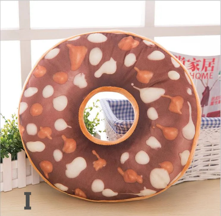 Donut Plush Round Pillow