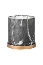 Midnight Marble Planter Set