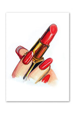 Lipstick Canvas Poster